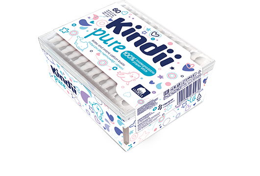 Patyczki dla niemowląt Kindii Pure